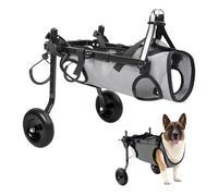 Piccola sedia a rotelle per cani, per gambe posteriori, per cani e gatti, per animali domestici, supporta la guarigione, carrello per cani e sedia a rotelle per feriti e debolezza delle zampe