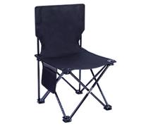 Piccola Sedia Pieghevole Nera per Esterni, Sedia da Picnic da , Se8715