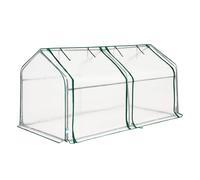 Piccola serra all'aperto, design resistente alle intemperie, 180 x 90 x 90 cm, mini serra per piante, riparo per piantine da giardino, costruzione robusta, per amici di famiglia all'interno della casa