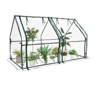 Piccola Serra - Mini Serra Portatile, Tenda Per Copertura Vegetale, Tende Piccole Con Porta Con Cerniera E Finestra Arrotolabile Per Interni Esterni Giardino Patio Fattoria Verdura Frutta Piantina Fio