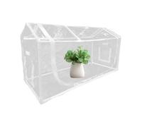 Piccola serra | Piccola serra trasparente con per il giardino - Protezione isolata delle piante con cerniera - Per l'inverno per casa e giardino, terrazza, cortile, piante e