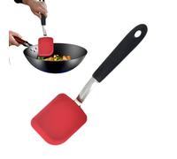 Piccola spatola in silicone | piccole spatole da cucina utilizzano il calore resistente al calore, spatole per l'uso della cucina, manico di comfort antiaderente per la cottura facile,