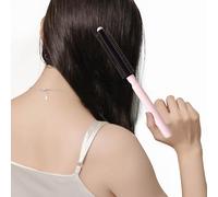 Piccola spazzola rotonda per capelli per asciugatura con phon, mini spazzola a rullo portatile da viaggio per donne e uomini, frangia per capelli corti (2 pezzi)