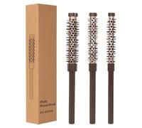 Piccola spazzola rotonda per capelli, set di spazzole rotonde a pettine a rullo, per asciugare lo styling, manico ergonomico, facile da usare, 23,2 x 5 x 3,5 cm, per acconciare, sollevare, arricciare