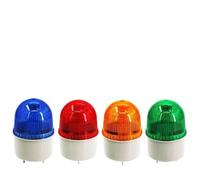 Piccola spia lampeggiante lampada di segnalazione stroboscopica Led 12V 24V 220V Silenzioso flash di emergenza faro pilota luce blu rosso arancione verde(Red led 220VAC)