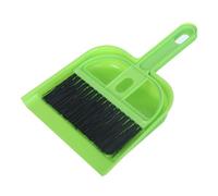 Piccola spinta a mano Dust pavoncella Mini portatile portatili Kit spuging spazzola per tastiera per computer domestico Home Plastic Lightweight Compact (Verde)