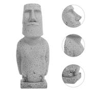 Piccola Statua Moai Accessori Per Acquari Statue Da Giardino Esterno