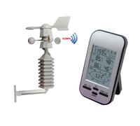 Piccola Stazione Meteo con Anemometro Wireless Raccolta Dati Meteo Avanzati