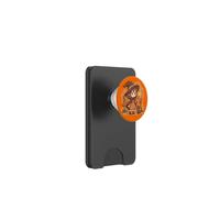 Piccola strega con un gatto - Halloween Design PopSockets PopWallet per MagSafe
