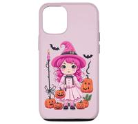Piccola strega rosa di Halloween Custodia per iPhone 12/12 Pro