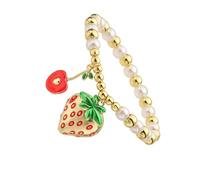 Piccola struttura elastica del rame degli accessori dolci dei monili delicati della mano della frutta adatta a tema unico della frutta di evento speciale, Misura unica, come descritto