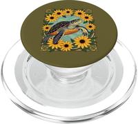 Piccola Tartaruga E Margherita Dagli Occhi Neri Fiori PopSockets PopGrip per MagSafe