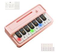 Piccola tastiera per pianoforte - Strumento sensoriale educativo per l'apprendimento precoce, Giocattolo musicale elettrico portatile, Tastiera interattiva per la riproduzione del suono con design com