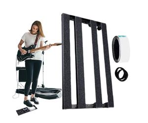 Piccola Tavola Effetti Per Chitarra - Piattaforma per Pedali di Effetti Compatti e Piccoli,Forniture robuste e precise per gli amanti della musica con Gestione Migliorata dei Cavi e Costruiti
