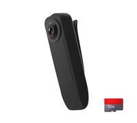 Piccola telecamera esterna senza fili con 42 G Clip Design Migliora La Visione Notturna Per L'Avventura E Le Camere Di Pattuglia I Corpi Sono Indossati