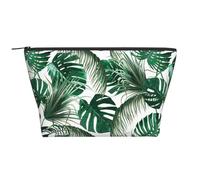 Piccola trousse da donna, mini trousse per cosmetici, borsa da viaggio, organizer per articoli da toeletta, astuccio per trucchi e matite, idea regalo per ragazze, gamepad gamer e videogiochi, Foglia
