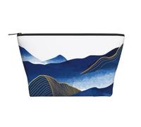 Piccola trousse da donna, mini trousse per cosmetici, borsa da viaggio, organizer per articoli da toeletta, astuccio per trucchi, astuccio per matite, idea regalo per ragazze, verde limone con foglie