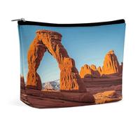 Piccola trousse elegante e spaziosa, ideale per il Parco Nazionale degli Arches, borse trucco standard, poche tte portatile