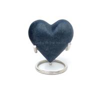 Piccola Urna In Ottone A Forma Di Cuore Per Ceneri Di Cremazione