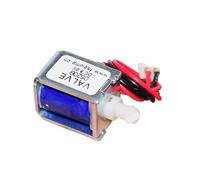 Piccola valvola elettromagnetica per acqua Mini elettrovalvola elettrica normalmente chiusa N/C da 4,5 V, 6 e 12(12V)