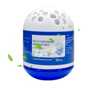 Piccola vasca - Adsorbimento blu-bianco, assorbe gli odori, depolveratore silenzioso | per interni, soggiorno, dormitori, armadio, lavanderia, frigorifero, gatto