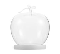 Piccola vetrina in : vetrina a campana in per fiori eterni con base