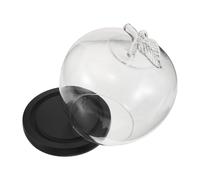 Piccola vetrina in : vetrina a campana in per fiori eterni con base