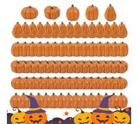 Piccola zucca finta, riempitivo per ciotole, piccole zucche | Raccolta rustica artigianale realistica verdura finta per camino, caminetto, fattoria, vacanze, compleanno