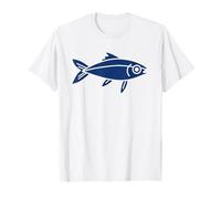 Piccole aringas Carine di Pescare semplici Aringa Maglietta