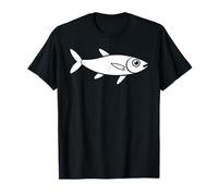 Piccole aringas Carine di Pescare semplici Aringa Maglietta