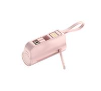 Piccole banche di alimentazione da 5000 mAh con supporto costruito e cavo USB da 10 W per banche di alimentazione in viaggio Hiddens Stand