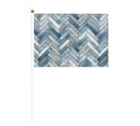 Piccole bandiere a spina di pesce, piccole bandiere tenute in mano, mini bandiere su bastone per feste, attività di squadra, sfilate, decorazione per le vacanze, confezione da 10