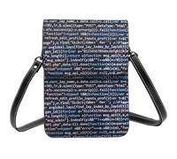 Piccole borse a tracolla da donna, in pelle, codice sorgente per cellulare, borsa a tracolla per telefono cellulare