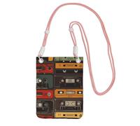 Piccole borse a tracolla per le donne borsa del telefono cellulare borsa impermeabile del telefono del nastro dell'annata borse del raccoglitore del pacchetto di Fanny