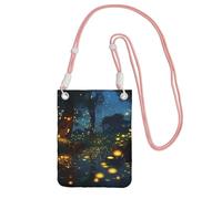 Piccole borse a tracolla per le donne borsa del telefono cellulare borsa impermeabile del telefono delle lucciole portafoglio borse marsupio