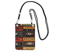 Piccole borse a tracolla per le donne borsa del telefono cellulare borsa impermeabile del telefono del nastro dell'annata borse del raccoglitore del pacchetto di Fanny