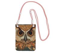 Piccole borse a tracolla per le donne borsa del telefono cellulare borsa impermeabile del telefono del modello della testa del gufo borse del raccoglitore del pacchetto di Fanny