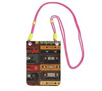 Piccole borse a tracolla per le donne borsa del telefono cellulare borsa impermeabile del telefono del nastro dell'annata borse del raccoglitore del pacchetto di Fanny
