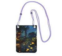 Piccole borse a tracolla per le donne borsa del telefono cellulare borsa impermeabile del telefono delle lucciole portafoglio borse marsupio