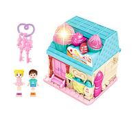 Piccole case delle bambole, Casa dei giocattoli con luce e musica, Castello di giocattolo realistico, per ragazzi e ragazze, casa, scuola, camera da , sala giochi, compleanno, vacanze, asilo
