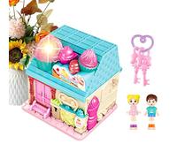 Piccole case per bambole | Casina con e musica - Giocattolo Villino da Giochi di Fantasia - per Casa Classe Scuola Camera da Studio Sala Giochi Asilo Centro Diurno