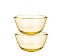 Piccole ciotole in vetro borosilicato per miscelare, frutta, dessert, snack da 12,7 cm, ciotola in vetro trasparente per cereali, utilizzabile in cucina, microonde e forno (5.9inch, 2pcs)
