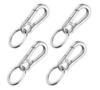 Piccole clip a moschettone, portachiavi portatile con moschettone, per uomini e donne