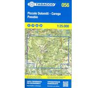 Piccole Dolomiti. Carega. Pasubio. Carta topografica in scala 1:25.000. Ediz. multilingue: 056
