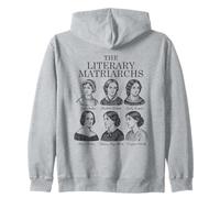 Piccole Donne nella Letteratura, Jane Austen, Bronte Sisters Felpa con Cappuccio