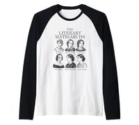 Piccole Donne nella Letteratura, Jane Austen, Bronte Sisters Maglia con Maniche Raglan