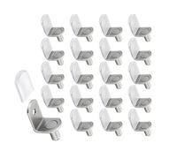 Piccole e robuste spille di supporto mensola 20 pz staffa armadio a forma di L b