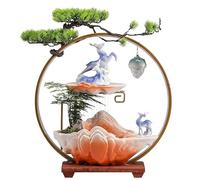 Piccole Fontane Da Interno Ornamenti di fortuna con acqua corrente, decorazioni creative for soggiorno, ufficio, scrivania, ingresso Fontane Da Tavolo Per La Casa