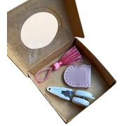 Piccole forbici da cucito ad alta precisione con coperture protettive per applicazioni artigianali piccole con copertura protettiva ad alta precisione