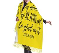 Piccole idee regalo per le donne, giallo con scritta in lingua inglese "To My SonNever Forget That I Love You", scialli motivazionali e ispiratori, Znk02, Taglia unica